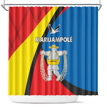 Lithuania Marijampole County Shower Curtain Marijampoles apskritis LT17