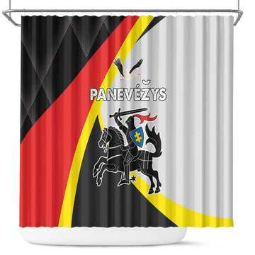 Lithuania Panevezys County Shower Curtain Panevezio Apskritis LT17