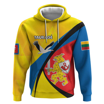 Lithuania Taurage County Hoodie Taurages Apskritis LT17