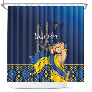 Personalized Ukraine Independence Day Shower Curtain Monument Nezalezhnosti LT17