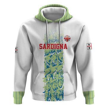 Custom Sardinia Football Hoodie Sardigna Sporty Style LT17