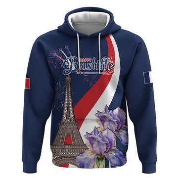 Personalized France Bastille Day Hoodie Le 14 Juillet LT17