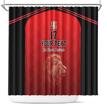 Custom Belgium Football We are Champions Shower Curtain Red Style Come on De Rode Duivels LT17