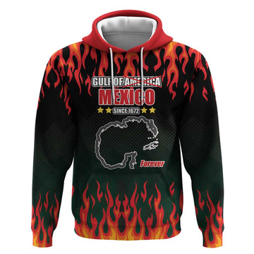 Gulf Of Mexico Since 1672 Hoodie Golfo De Mexico and Forever LT17