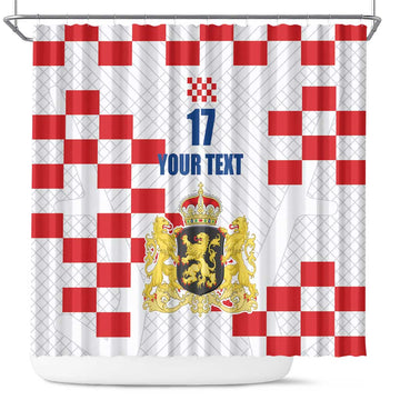 Netherlands North Brabant Province Custom Shower Curtain LT17