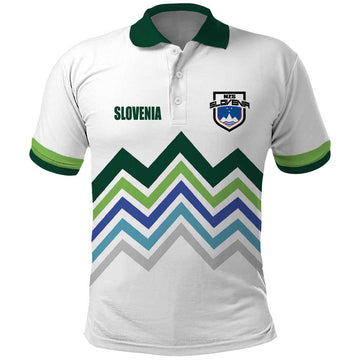 Custom Slovenia Football Polo Shirt Sporty Style LT17