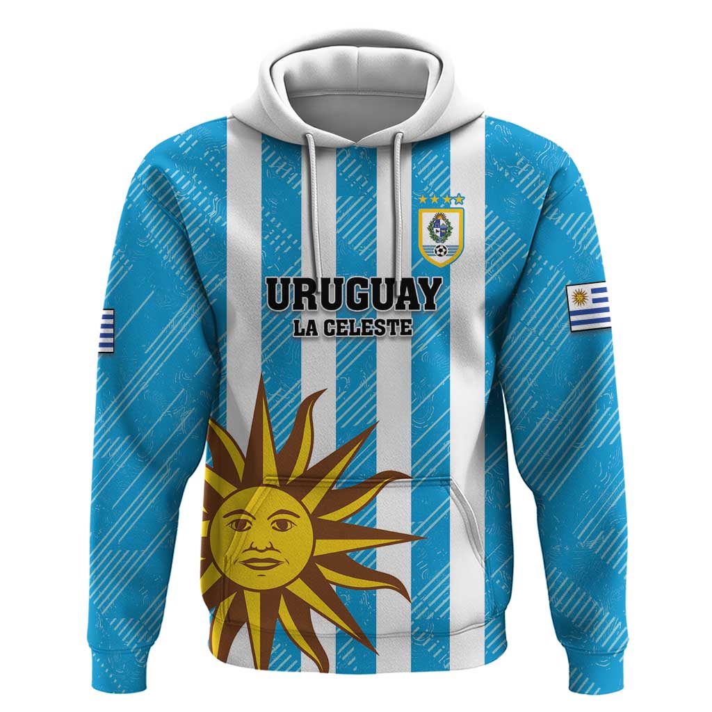 Custom Uruguay Football Hoodie Sol De May LT18