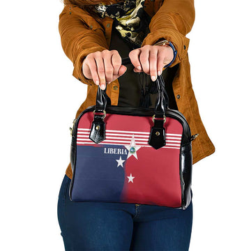Liberia National Flag Day Shoulder Handbag All Hail Liberia Hail LT18