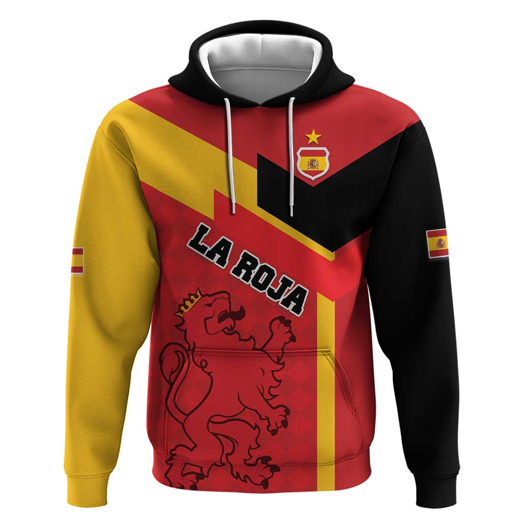 Custom Spain Football Hoodie La Roja Go Champion LT18