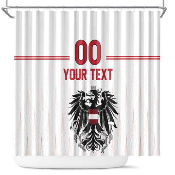 Custom Austria Football Shower Curtain Das Team Go Champions LT18