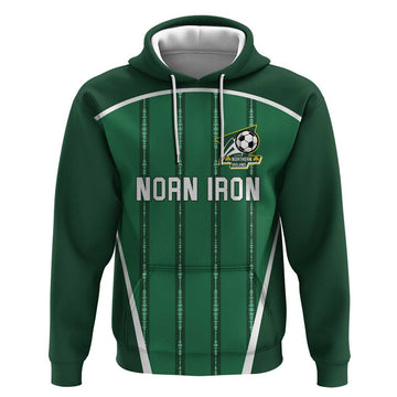 Custom Northern Ireland Football Hoodie Norn Iron Go Champions LT18