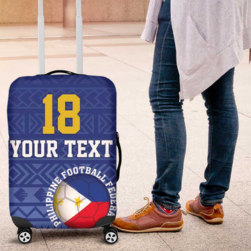 Custom Philippines Football Luggage Cover Pambansang koponan ng futbol ng Pilipinas LT18