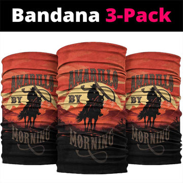 Rodeo Cowboy Neck Gaiter Amarillo By Morning LT18
