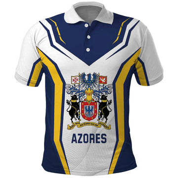 Personalized Azores Portugal Polo Shirt Sporty Style LT18