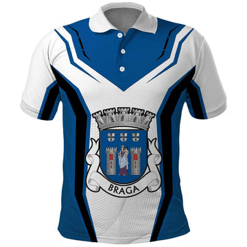 Personalized Braga Portugal Polo Shirt Sporty Style LT18