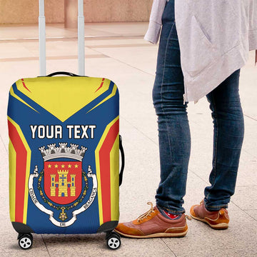 Personalized Braganca Portugal Luggage Cover Sporty Style LT18