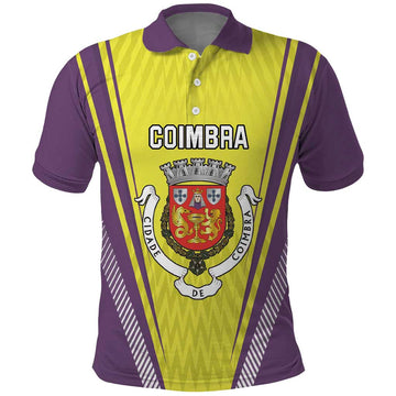 Personalized Coimbra Portugal Polo Shirt Sporty Style LT18