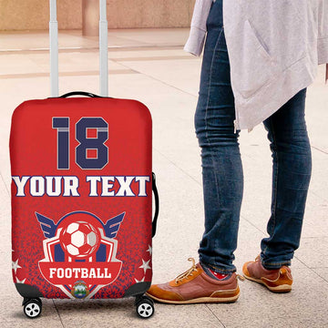 Custom Costa Rica Football Luggage Cover Los Ticos Sporty Style LT18