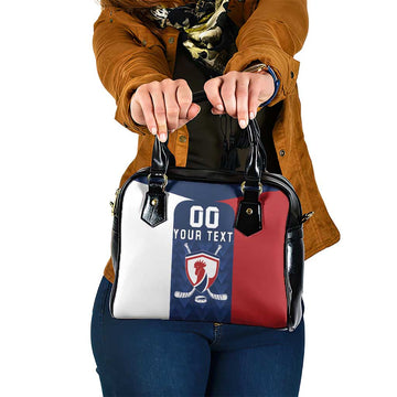 Custom France Hockey Shoulder Handbag Les Bleus Go Champions LT18