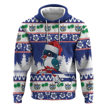 Cuba Christmas Hoodie Cuban Trogon Map With Feliz Navidad LT18