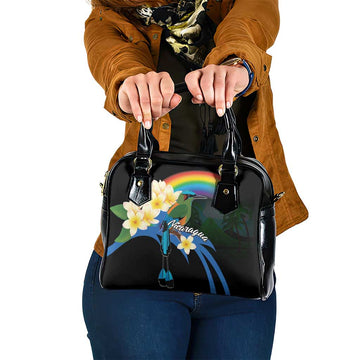 Nicaragua Independence Day Shoulder Handbag En Dios confiamos LT18