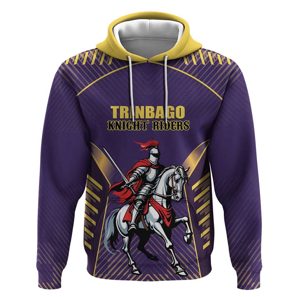 Custom Trinidad and Tobago Cricket Hoodie Go Champion Knight Riders LT18