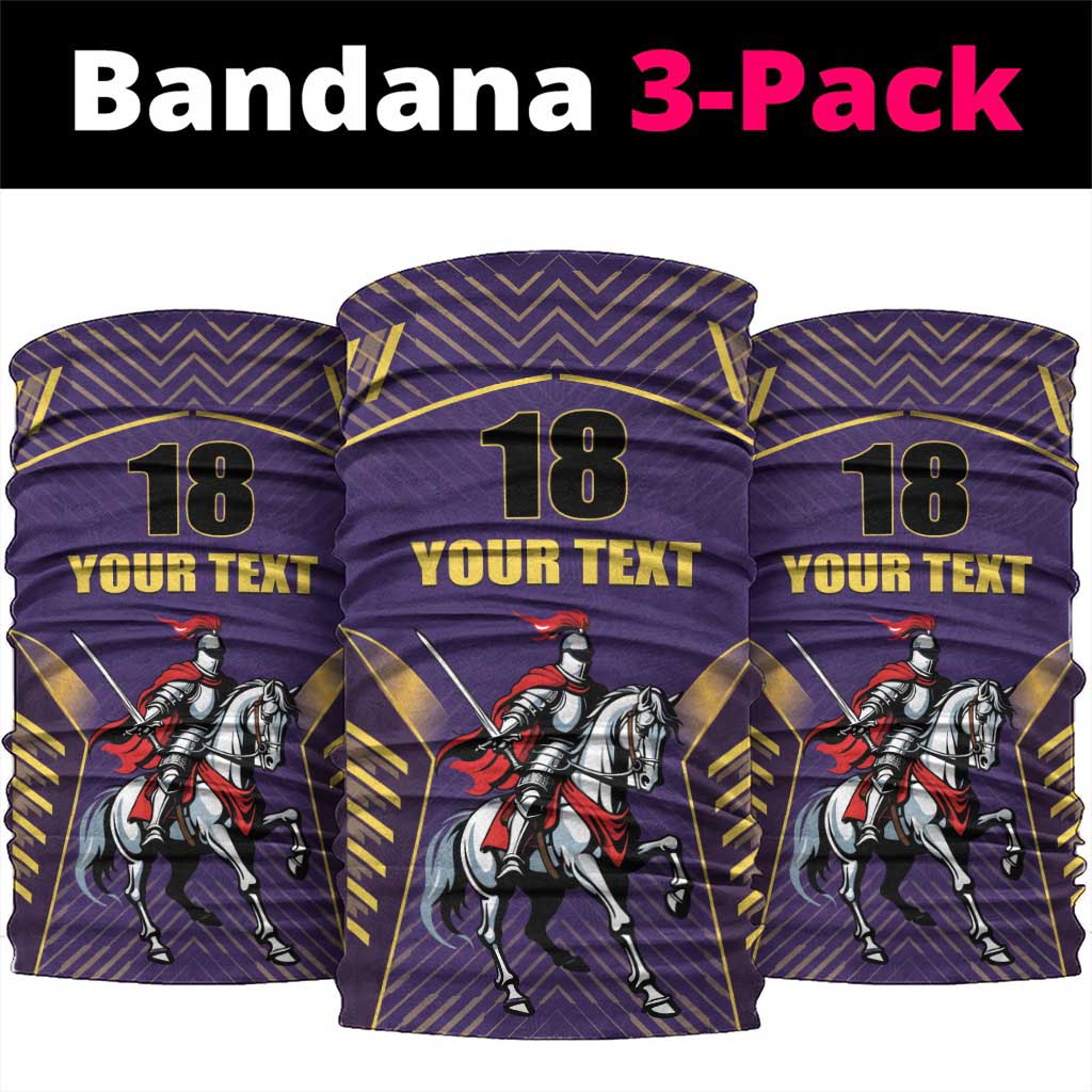 Custom Trinidad and Tobago Cricket Neck Gaiter Go Champion Knight Riders LT18