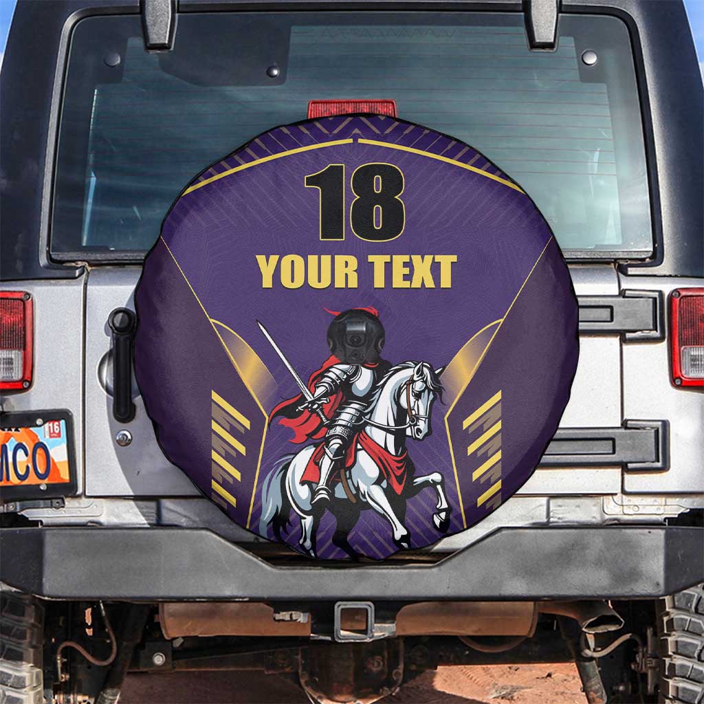 Custom Trinidad and Tobago Cricket Spare Tire Cover Go Champion Knight Riders LT18
