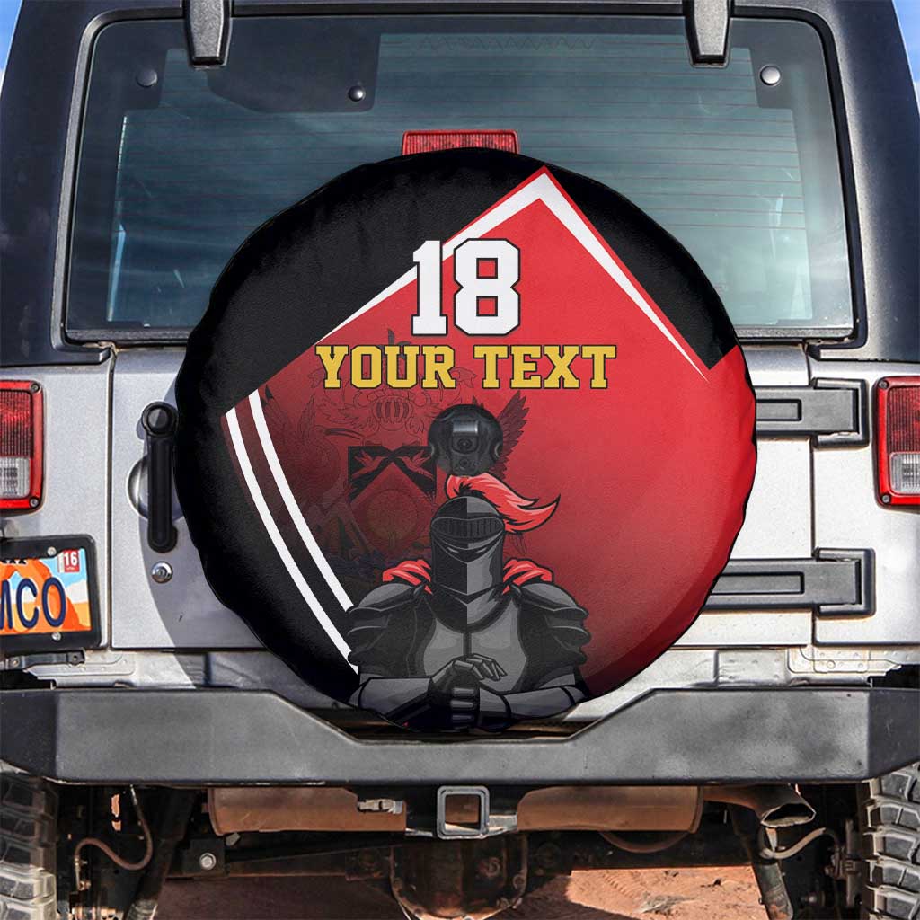 Custom Trinidad and Tobago Cricket Knight Riders Spare Tire Cover Go Champion LT18