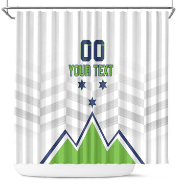 Custom Slovenia Hockey Shower Curtain Risi Go Champions LT18