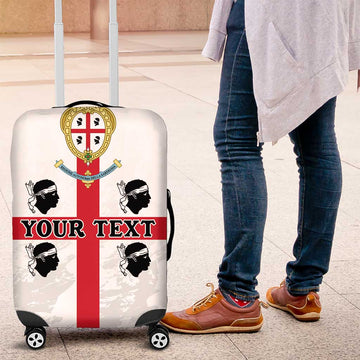 Personalized Sardinia Luggage Cover Flag Style LT18