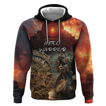 Personalized Mexican Aztec Warriors Hoodie LT18