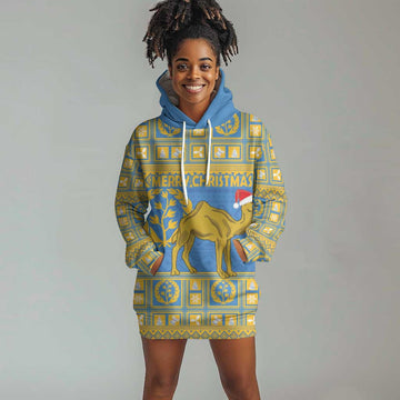 Personalized Eritrea Emblem Hoodie Dress Ruhus Beal Lidet - Kente Pattern LT18