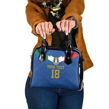 Custom Italy Football Shoulder Handbag Come On Gli Azzurri LT18