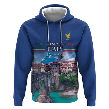 Friuli-Venezia Giulia Italy Hoodie Cividale del Friuli LT18