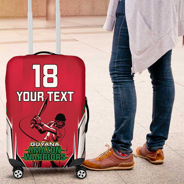 Custom Guyana Cricket Spirit Luggage Cover Amazon Warriors Inspired LT18
