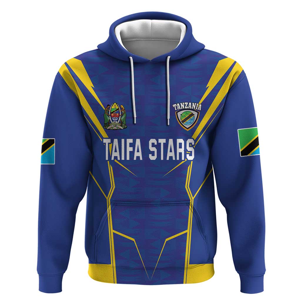 Custom Tanzania Football Hoodie Taifa Stars Sporty Style LT18