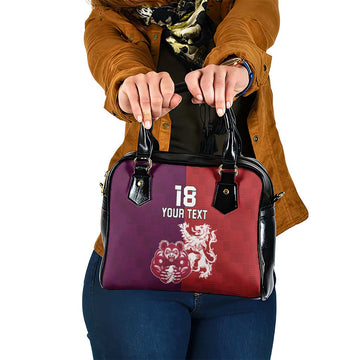 Custom British Lions Brumbies Shoulder Handbag Unique Style LT18