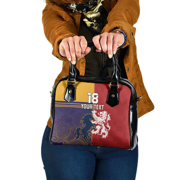 Custom British Lions Queensland Shoulder Handbag Unique Style LT18