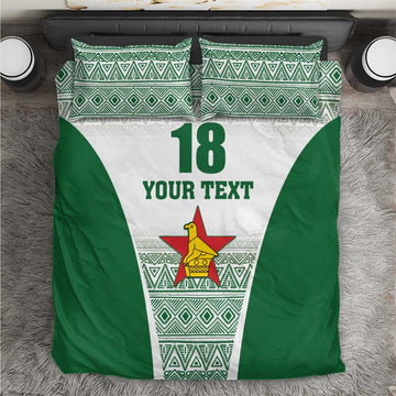 Custom Zimbabwe Sables Rugby Bedding Set African Patterns LT18