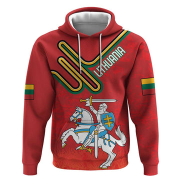 Personalized Lithuania Coat Of Arms Hoodie Special Version LT18