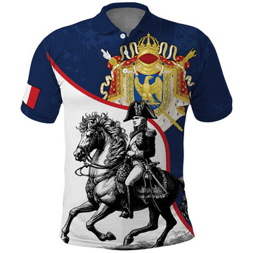 First French Empire 1804 1814 Polo Shirt Liberte Ordre Public LT18