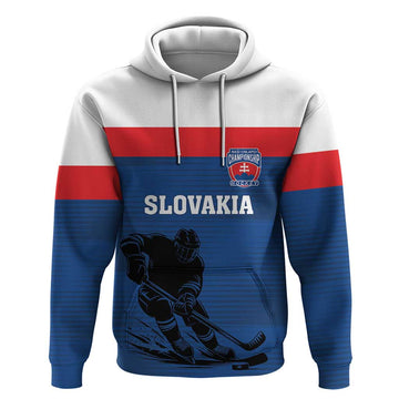 Custom Slovakia Hockey Hoodie Go Nasi Chlapci LT18