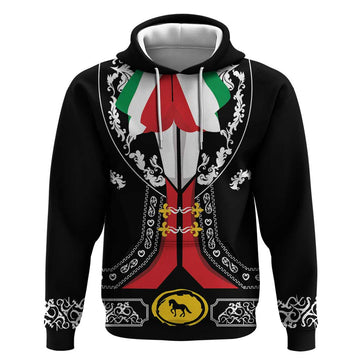 Mexican Trajes Charros Costume Hoodie LT18