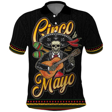 Mexico Cinco de Mayo Polo Shirt El Dia de la Batalla de Puebla LT18