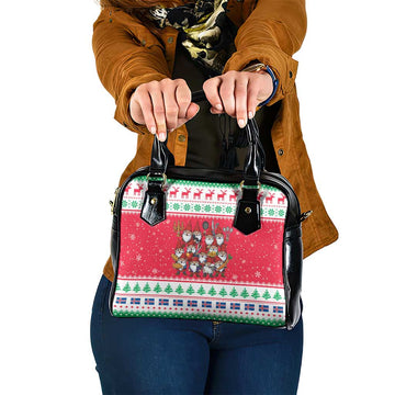 Iceland Christmas Shoulder Handbag Icelandic Yule Lads LT19