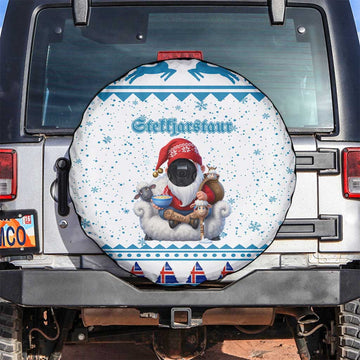 Iceland Christmas Spare Tire Cover Stekkjastaur Sheep-Cote-Clod LT19
