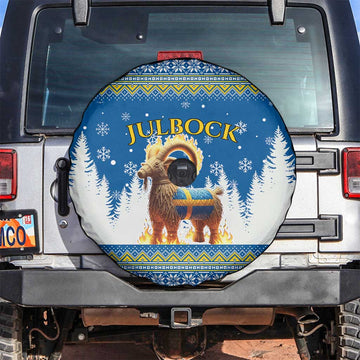 Sweden Christmas Spare Tire Cover Julbock Yule Goat LT19