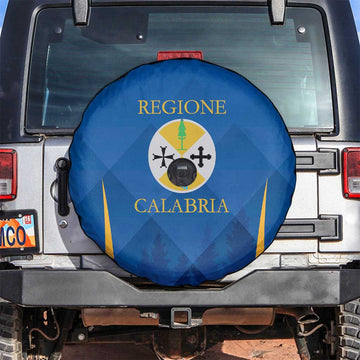 Italy Calabria Spare Tire Cover Flag Style LT19