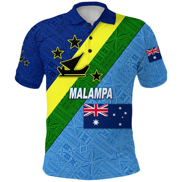 Tully Queensland Malampa Vanuatu And Australia Flag Polo Shirt Simple Style LT8
